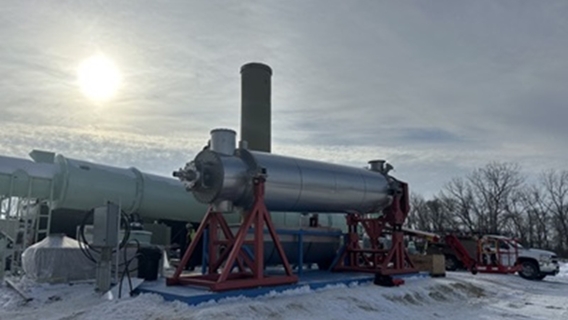 Carba first reactor on site